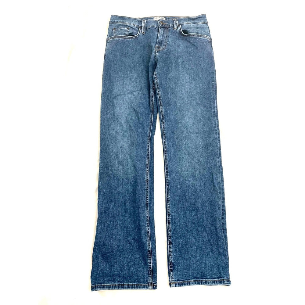 Tecovas Slim Jean Mens 32x30 Medium Wash Blue Premium Denim Western 0000959